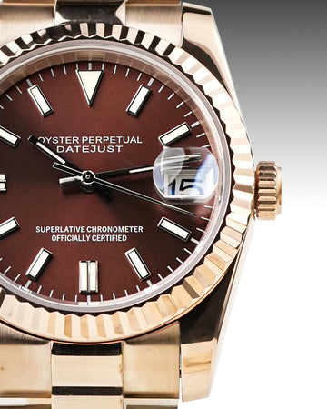 Datejust Rosegold | Elegant Rose Gold President Bracelet