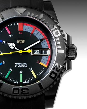 Sub Rainbow | Elegant Black FKM Rubber