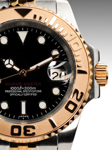 Yacht master | Rosegold Featuring Black Dial