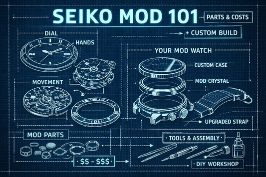 Seiko Mod 101: Parts, Costs, and Your First Custom Build