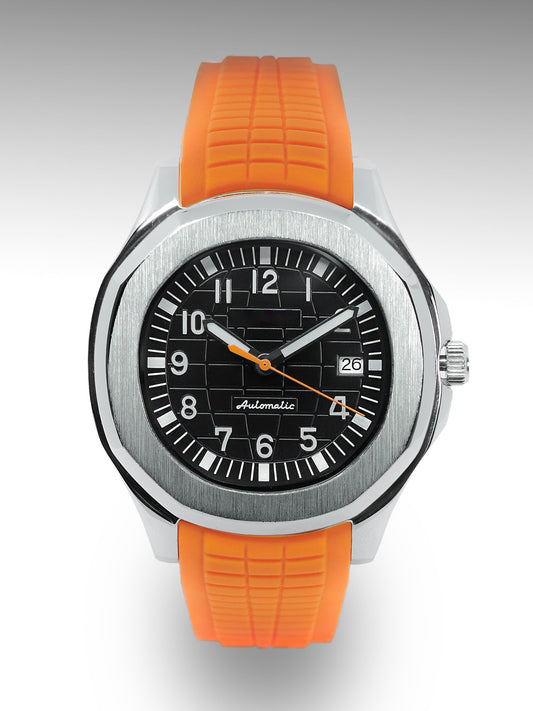 Aquanaut Orange | Stainless steel Case