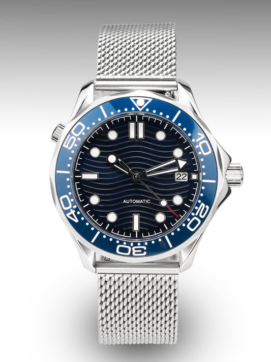 Seamaster Blue | Blue Ocean waves