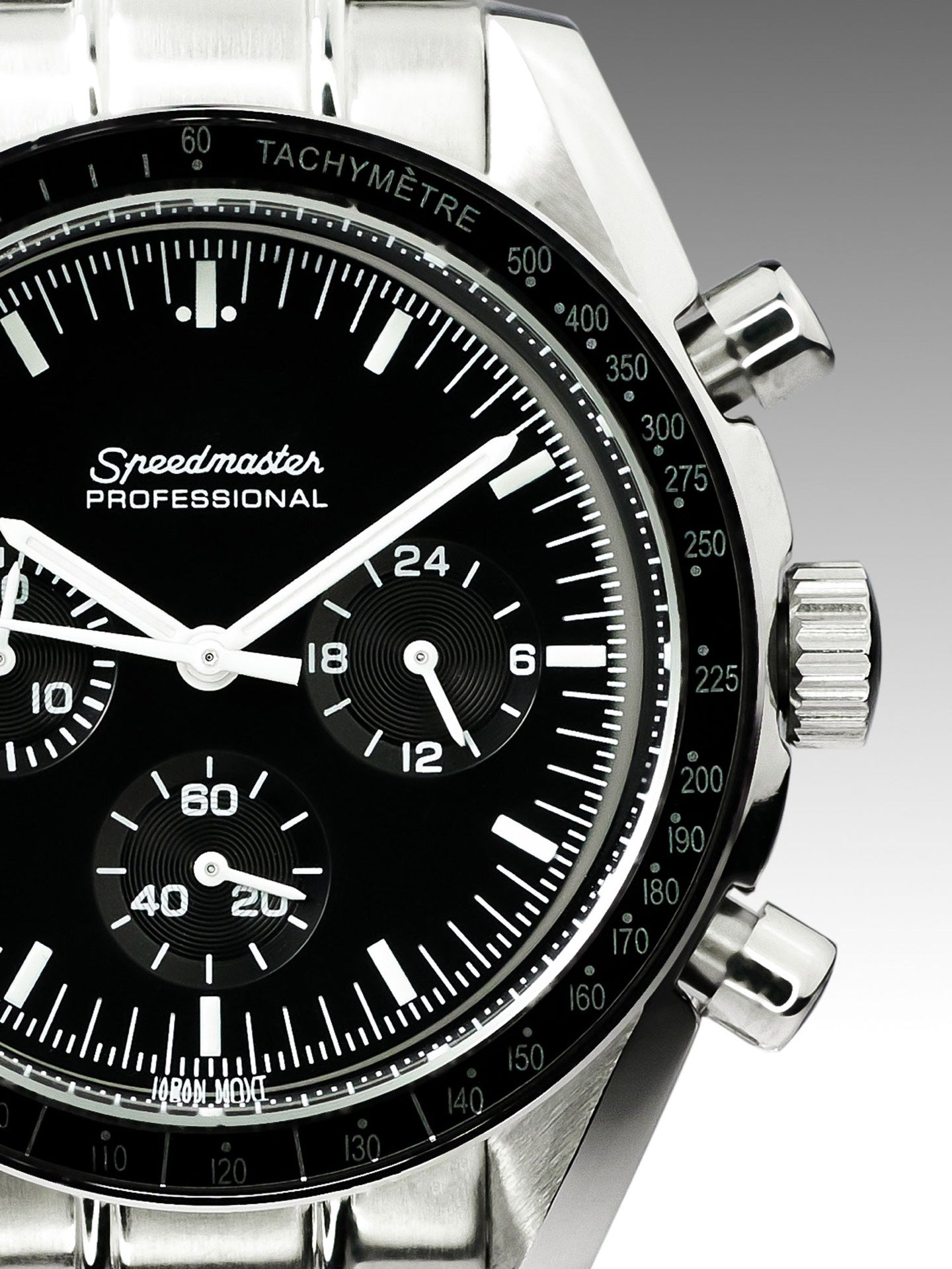 Speedmaster Moon Featuring Black Dial with Black Tachymeter