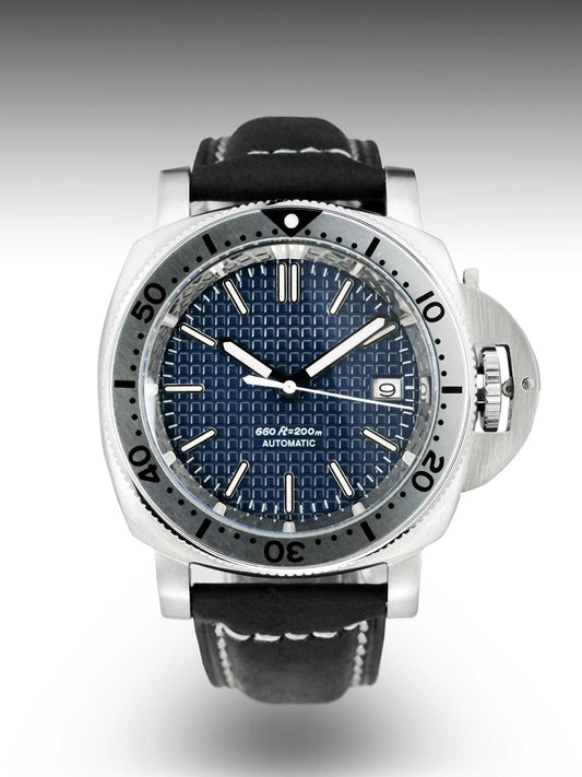 Panarai Blue  Stainless Steel Case