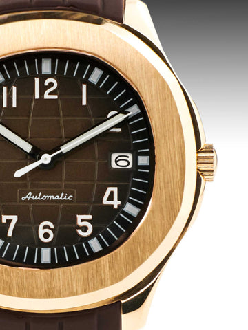Aquanaut Gold Brown | Elegant Brown Silicon