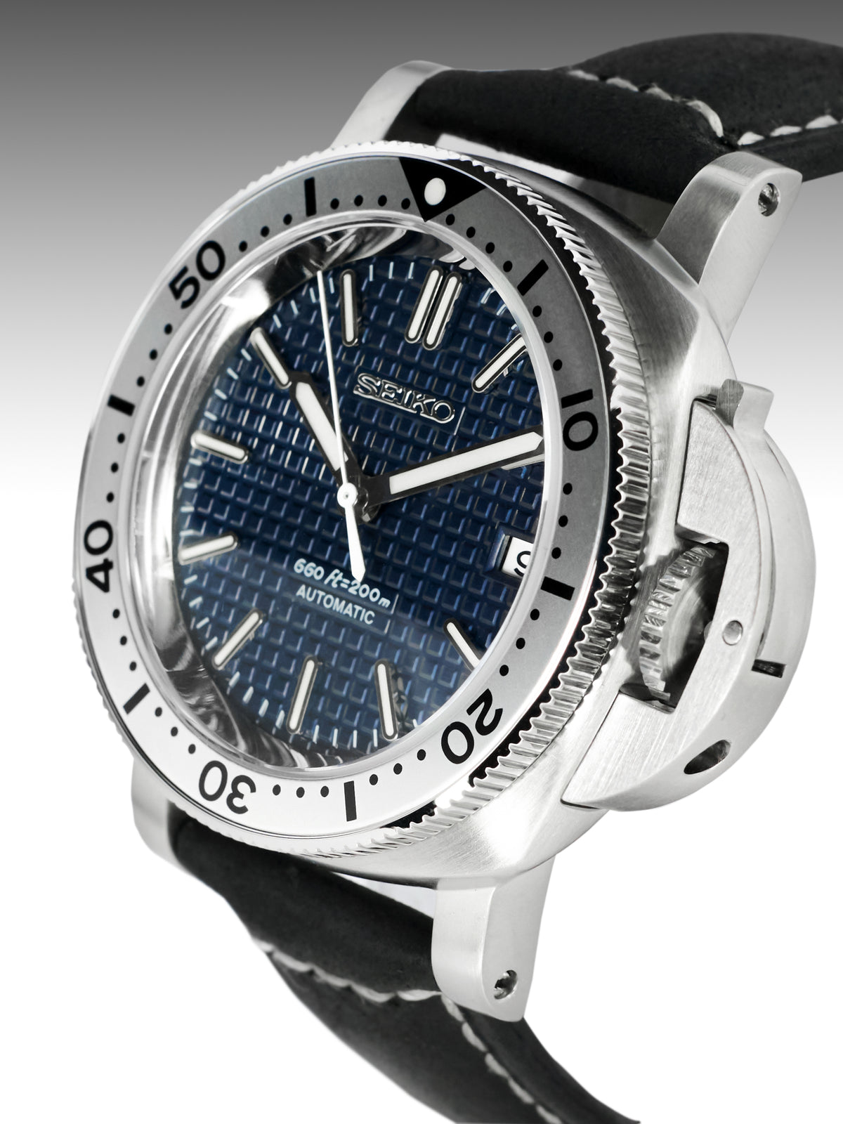 Panarai Blue | Limited Edition Seiko Build | Stainless Steel Case