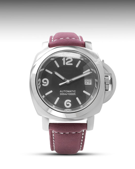 Panerai Black Purple Stainless Steel Case