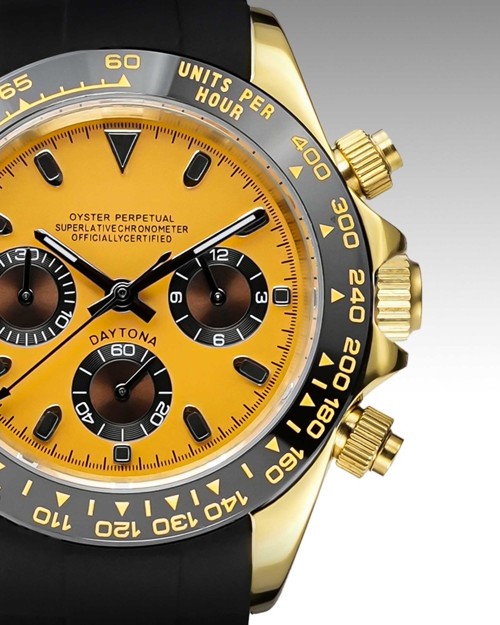 Daytona Gold Featuring Yellow Dial