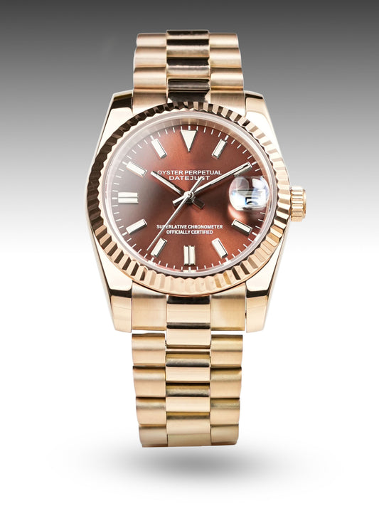 Datejust Rosegold | Elegant Rose Gold President Bracelet