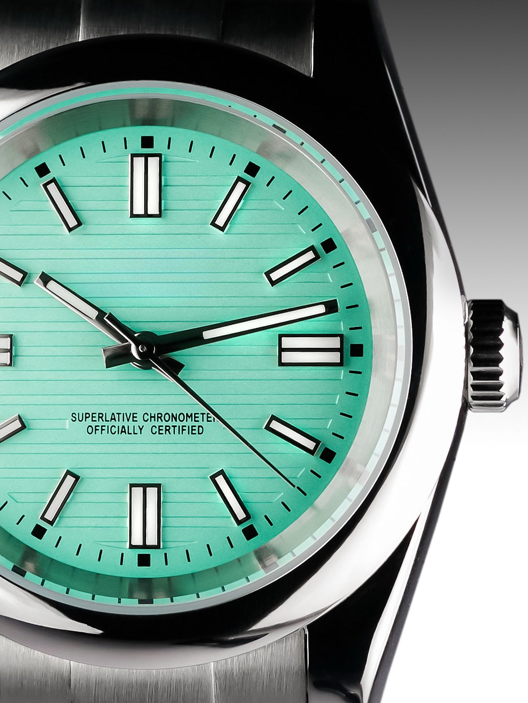 OP Tiffany Mod | Refined Design, Tiffany blue Dial
