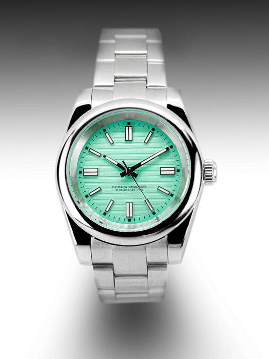 OP Tiffany Mod | Refined Design, Tiffany blue Dial