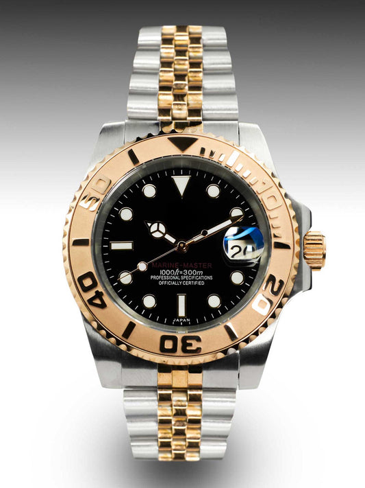 Yacht master | Rosegold Featuring Black Dial