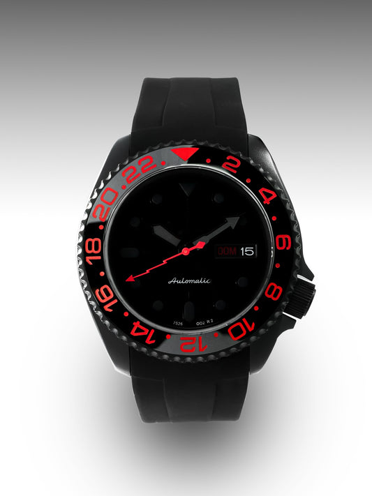 Skxx Stealth Red | Custom Mod with Black Dial