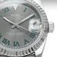 Datejust Wimbledon with Grey Roman Dial and Jubilee Bracelet