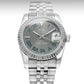 Datejust Wimbledon with Grey Roman Dial and Jubilee Bracelet