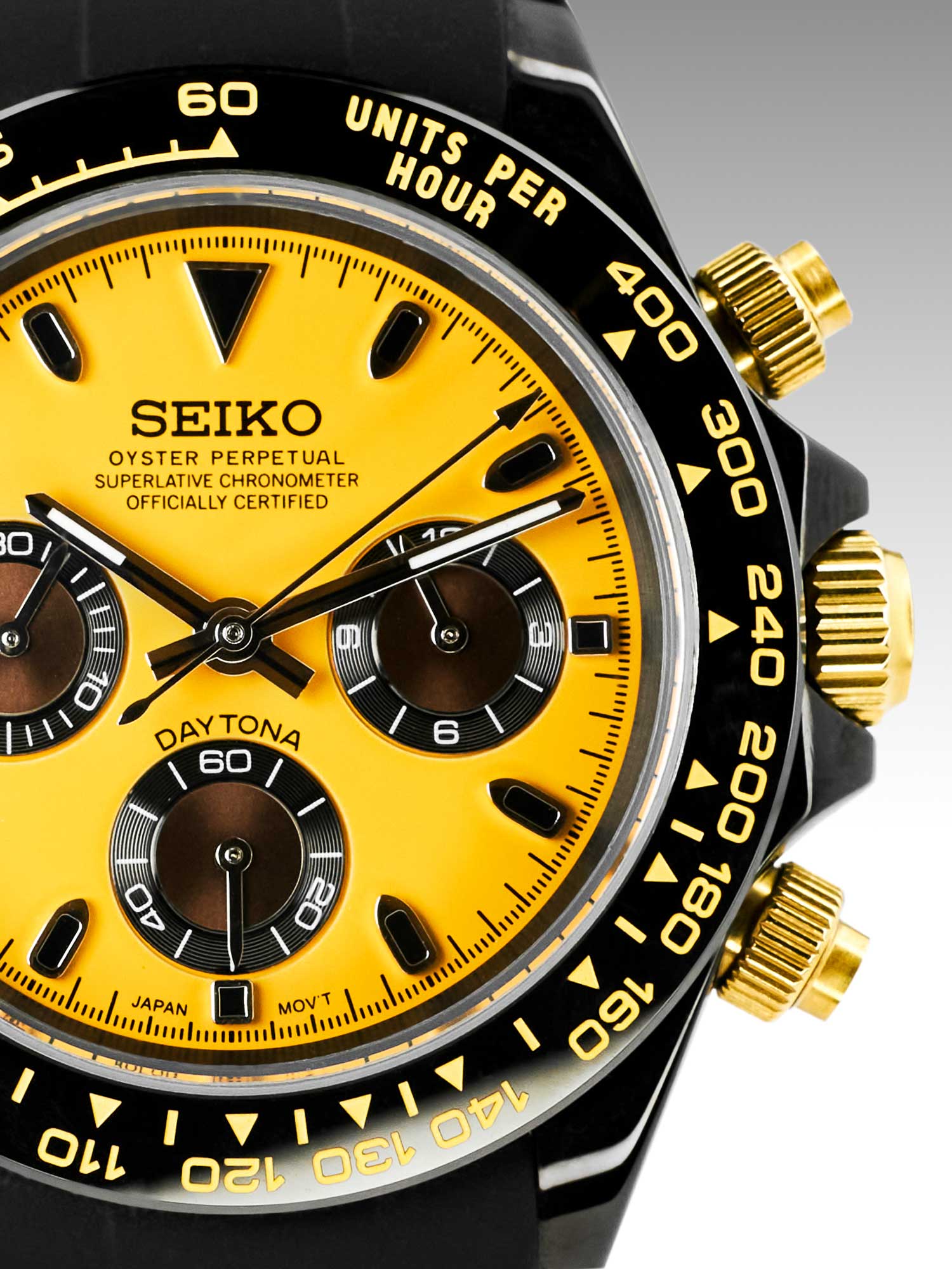 Daytona Yellow Mod | Refined Design, Yellow Face, Built for Collectors
